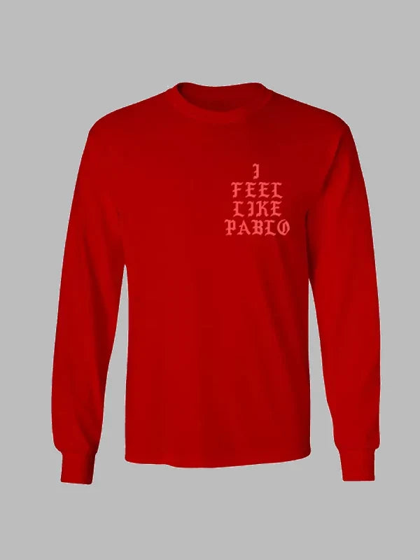 Kanye West Yeezy I Feel Like Pablo Long Sleeve T-Shirt