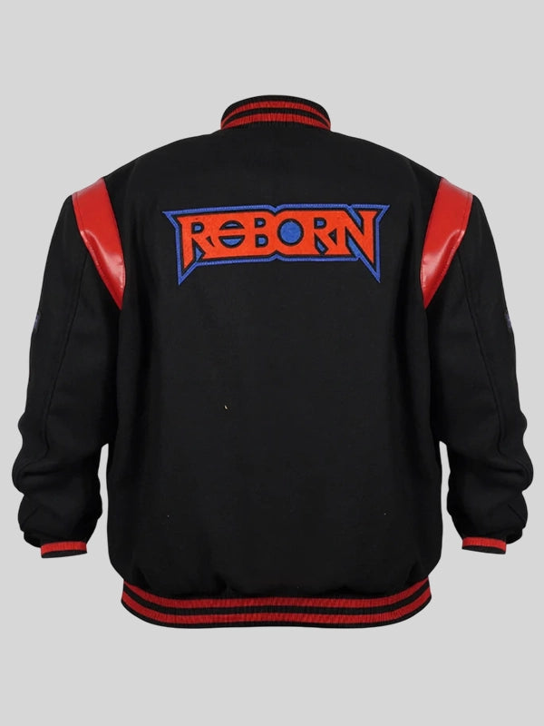Kavinsky Reborn Varsity Black Jacket