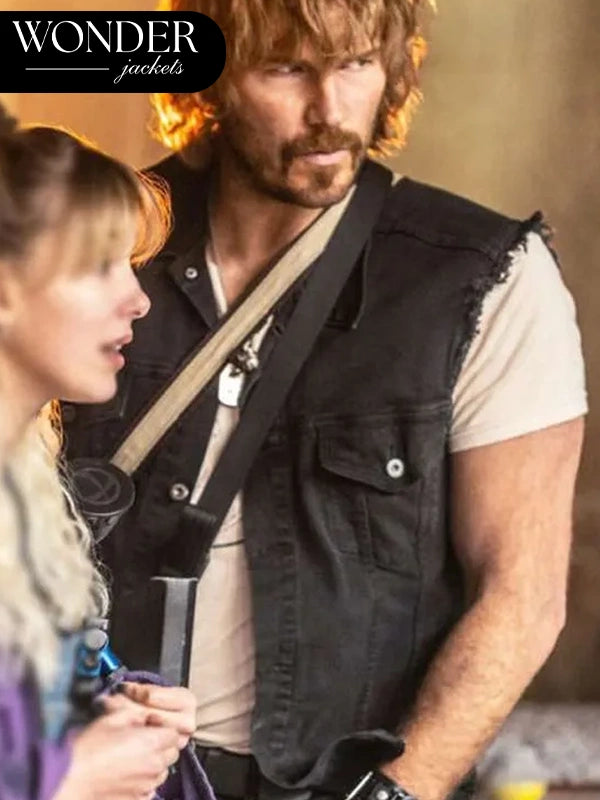 Keats The Electric State Black Vest