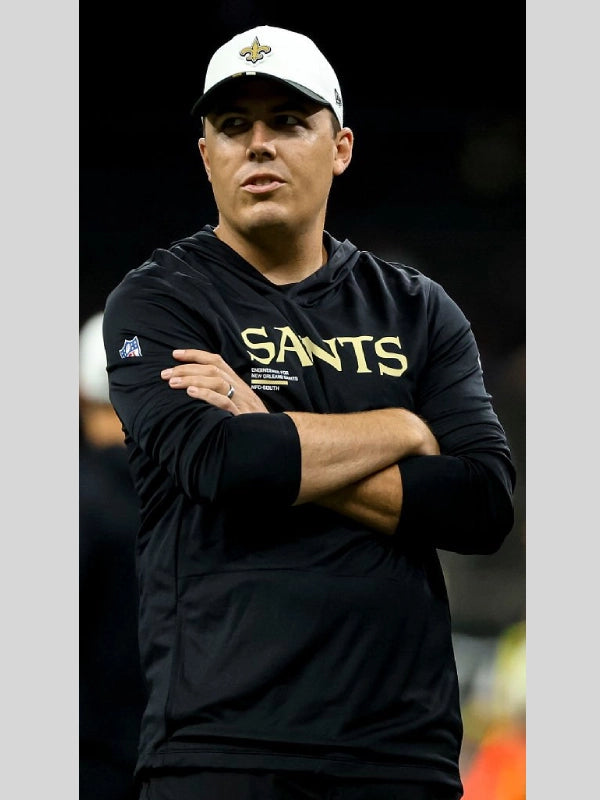 Kellen Moore Saint Sideline Long Sleeve Hoodie T-Shirt