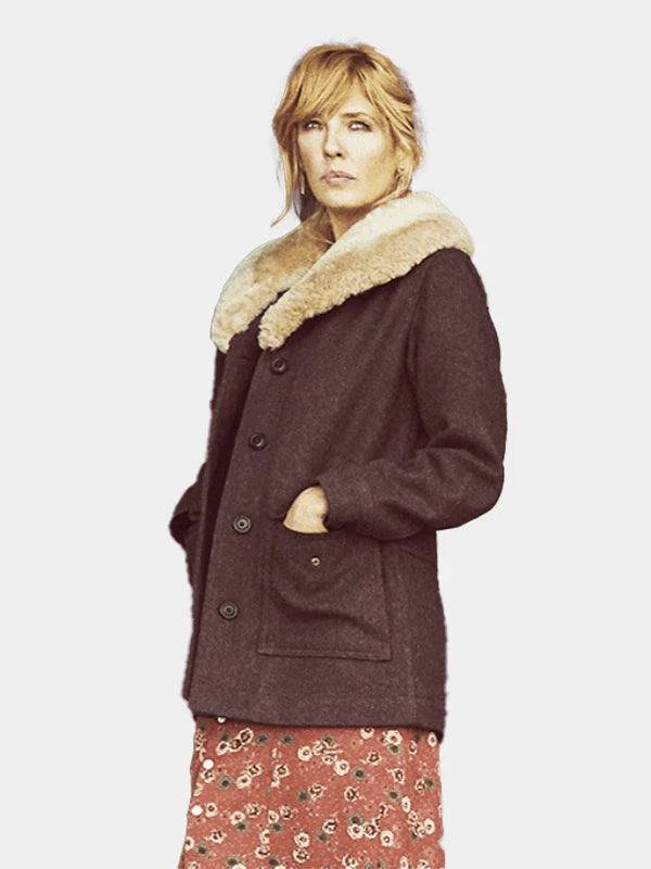 Kelly Reilly Yellowstone Fur Coat