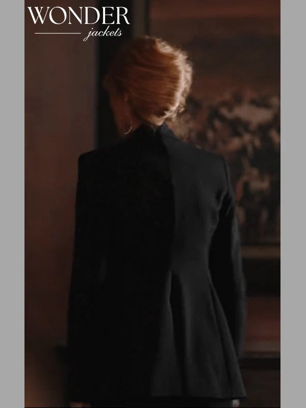 Kelly Reilly Yellowstone Season 05 Black Blazer