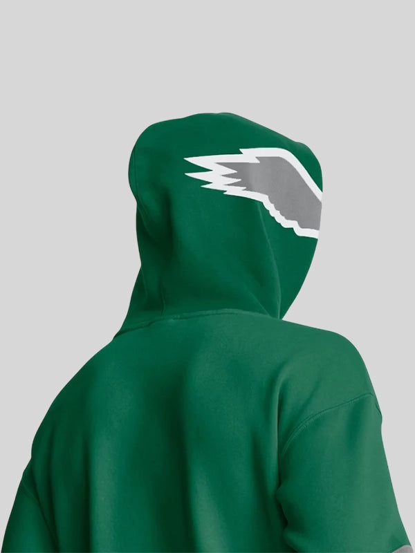 Kelly Philadelphia Eagles Green Hoodie