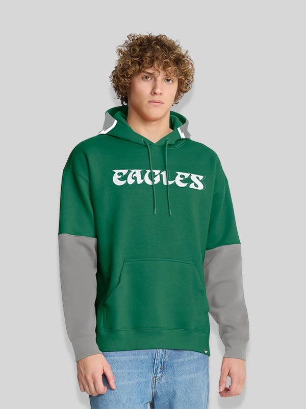 Kelly Philadelphia Eagles Helmet Retro Hoodie