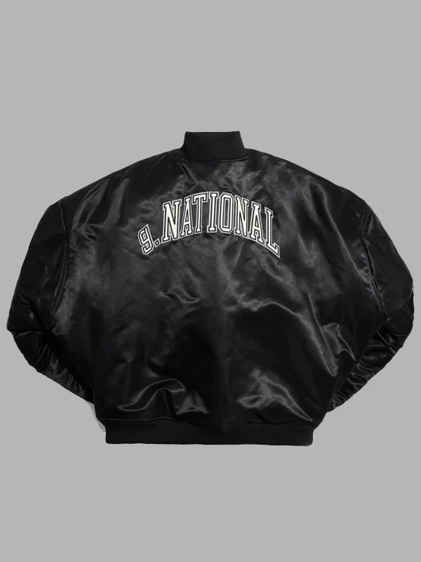 Kendrick Lamar Willy Chavarria G.National Bomber Jacket Black