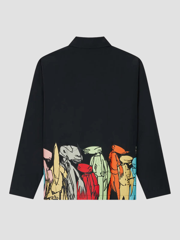 Kenzo Paris x Futura 2000 Coach Jacket Black