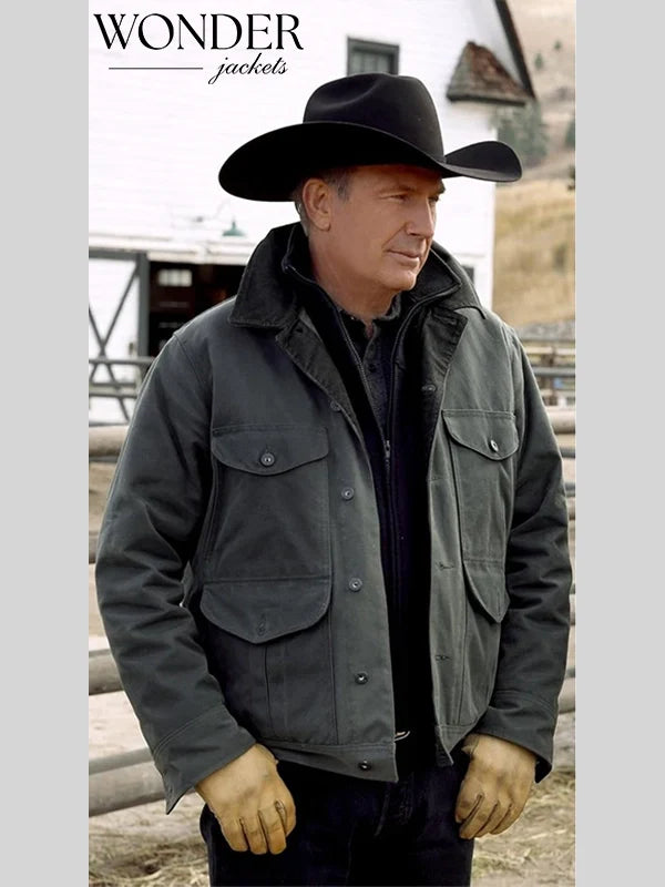 Kevin Costner Yellowstone Cotton Jacket