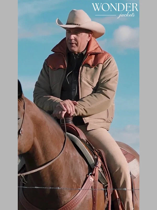 Kevin Costner Yellowstone TV Show Jacket