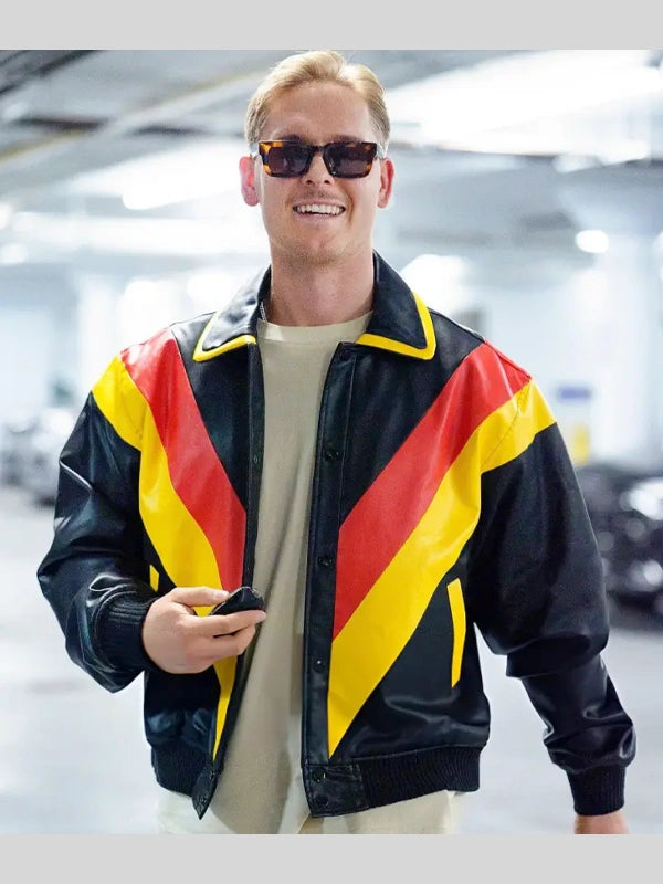 Kevin Lankinen Vancouver Canucks Leather Jacket