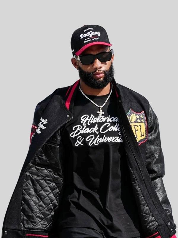 KhaDarel Hodge Black Jacket HBCU