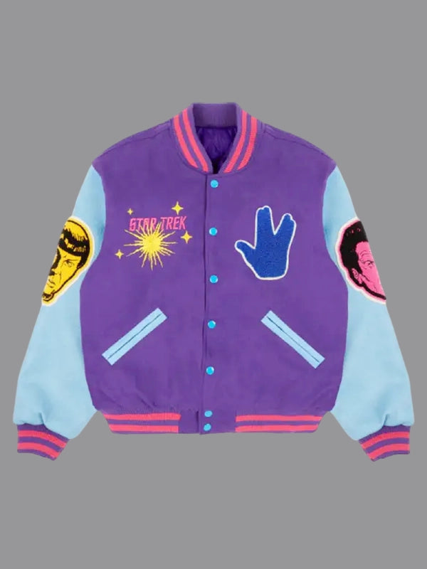 Kid Cudi Star Trek Light Year Varsity Jacket