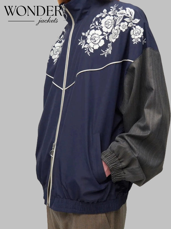 Kim Tae-Hwan Singles Inferno Season 4 Floral Embroidered Jacket