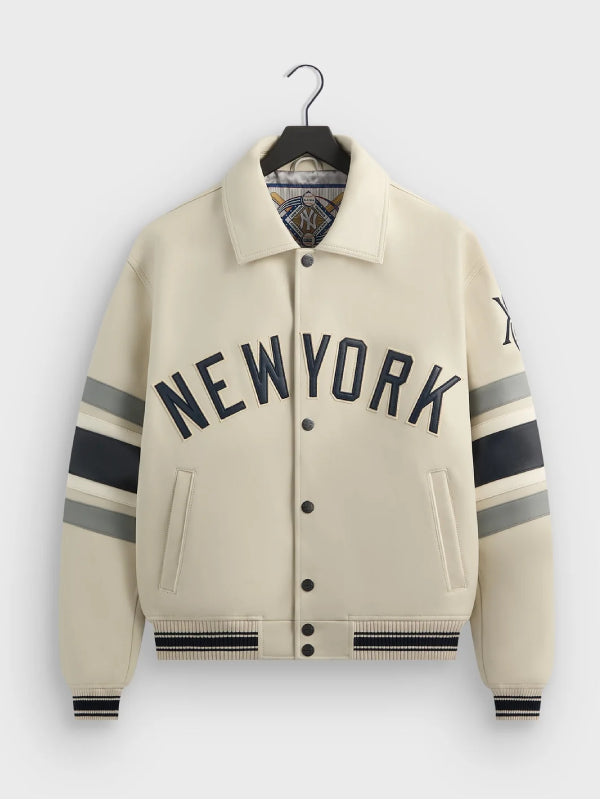 Kith AVIREX Yankees Leather Jacket