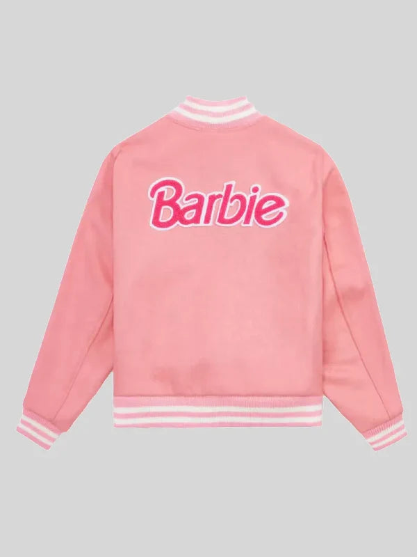 Kith Barbie Varsity Jacket Pink