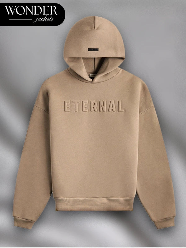 Kith Fear of God Eternal Brown Hoodie