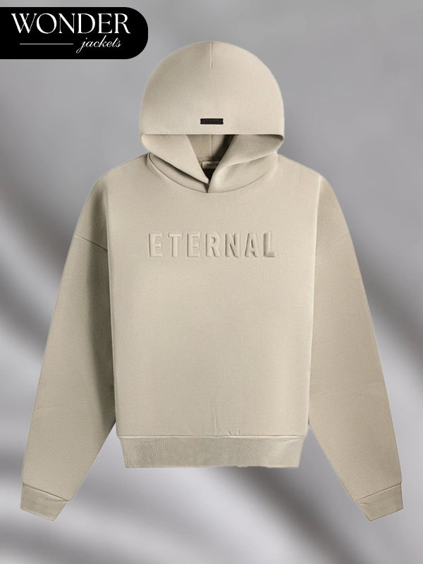 Kith Fear of God Eternal beige Hoodie
