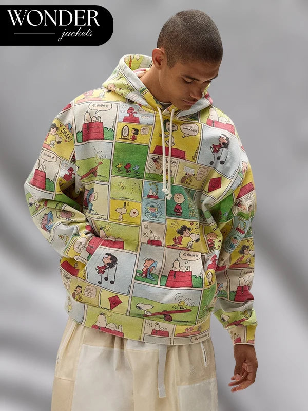 Kith for Peanuts Comic Nelson Pullover Hoodie