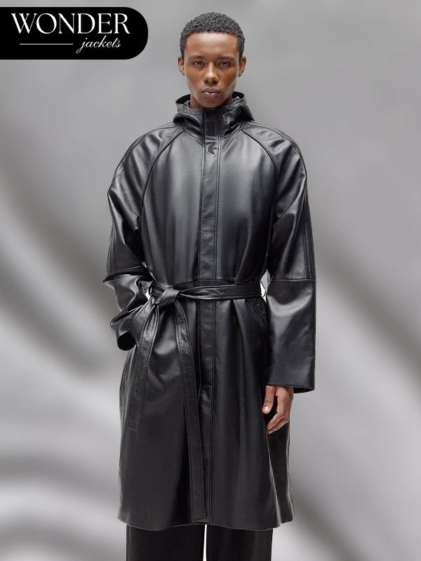 Kith x Adidas Leather Coat