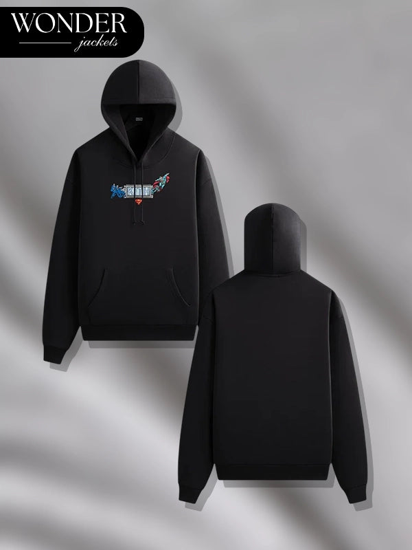 Buy Kith x Superman Hoodie Black | Booth Nelson Hoodie – The