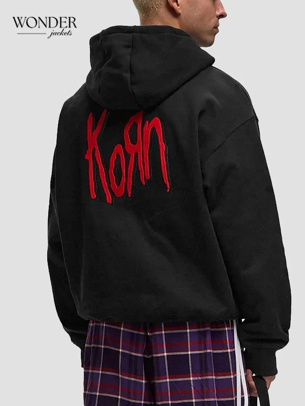 KoRn Logo Hoodie Black