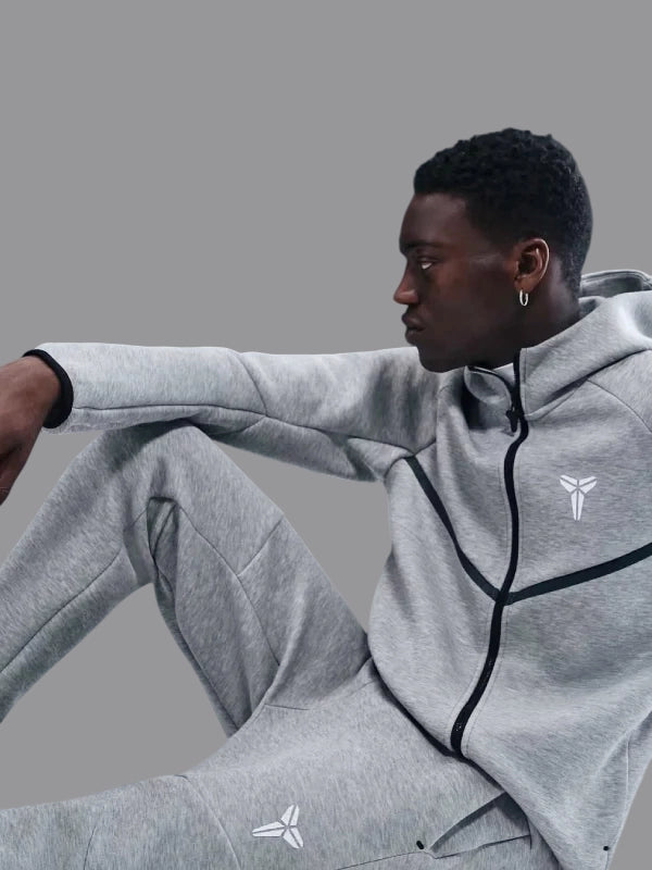 Kobe Nike Tech Fleece Windrunner Jacket Grey
