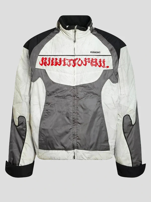 Kusikohc Rider Padded Jacket Grey White