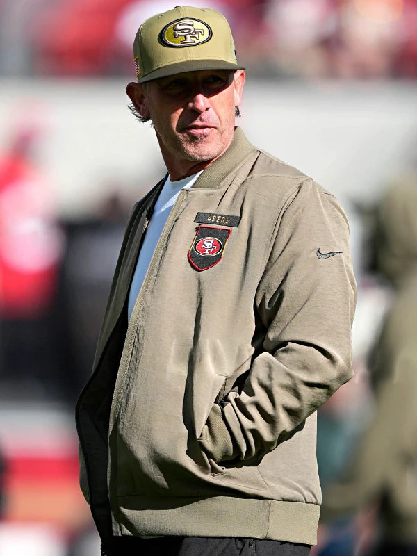 Kyle Shanahan 49ers Salute to Service Jacket