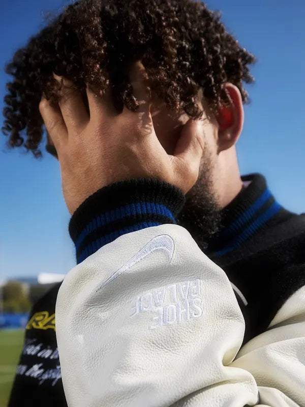 Kyren Williams LA Rams Shoe Palace Varsity Jacket