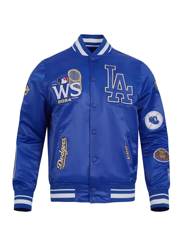 LA-Dodgers-2024-World-Series-Champions-Satin-Jacket