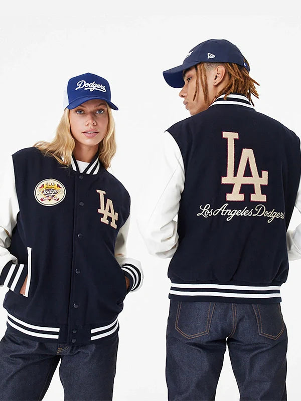 LA Dodgers Varsity Jacket For Men and Women