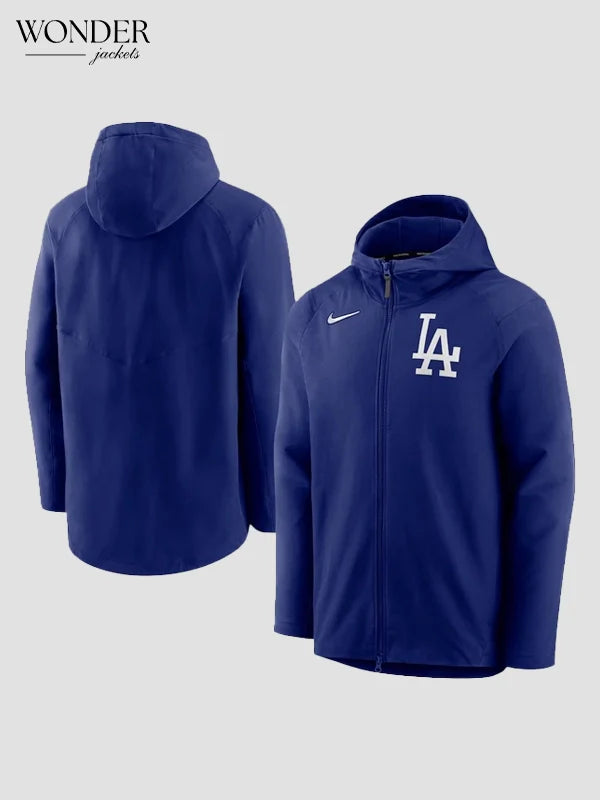 LA Dodgers Zip-Up Hoodie Jacket