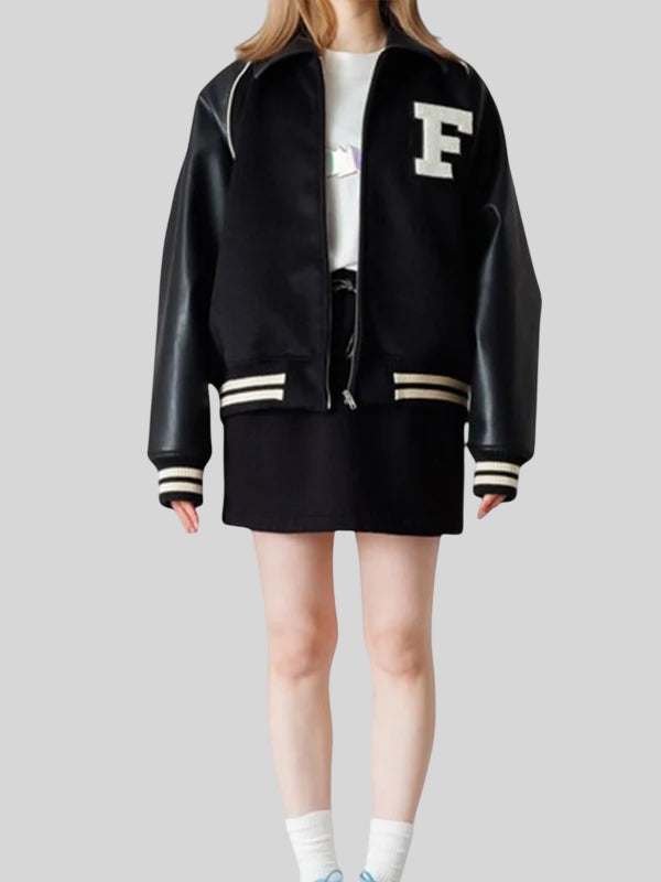 LE SSERAFIM x ZOZOTOWN BLOUSON Black Jacket