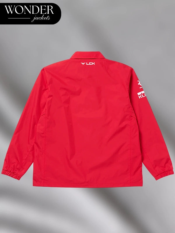 LOL 2025 T1 Uniform Jacket Red