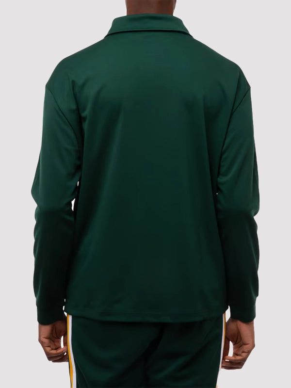 Lacoste x Ricky Regal Contrast Striped Pique Zip Jacket