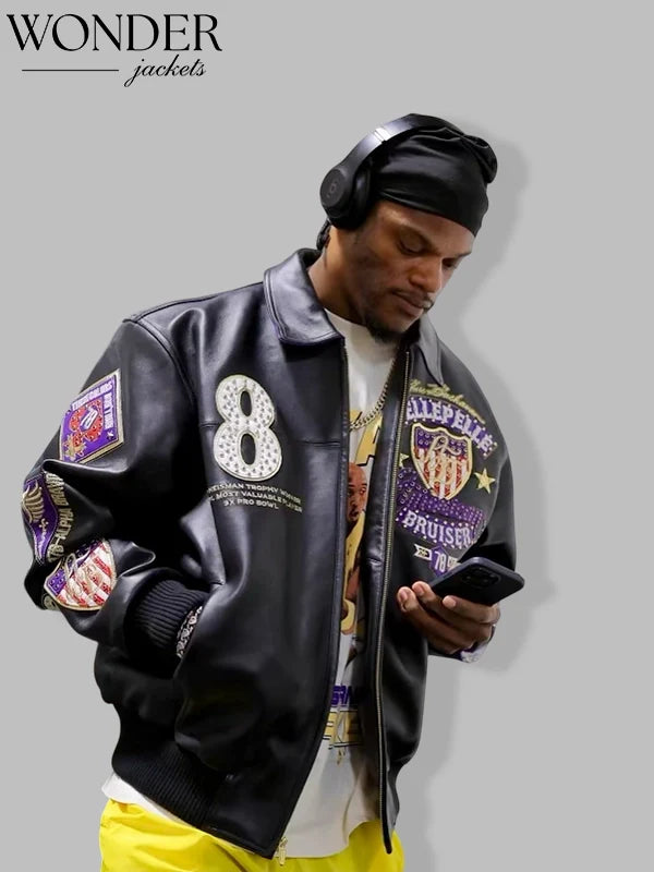 Lamar Jackson Pelle Pelle American Bruiser Jacket