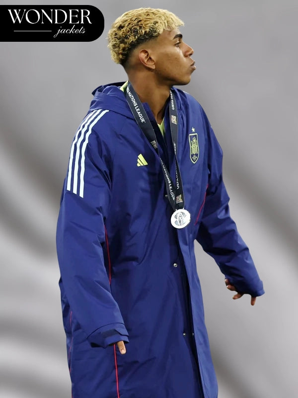 Lamine Yamal UEFA Nations League 2025 Coat Blue