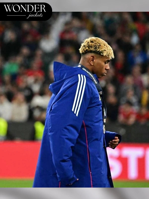 UEFA Nations League Lamine Yamal Blue Coat