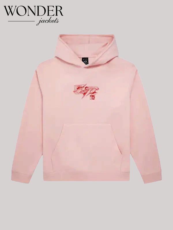 Lando Norris Radar Hoodie Pink