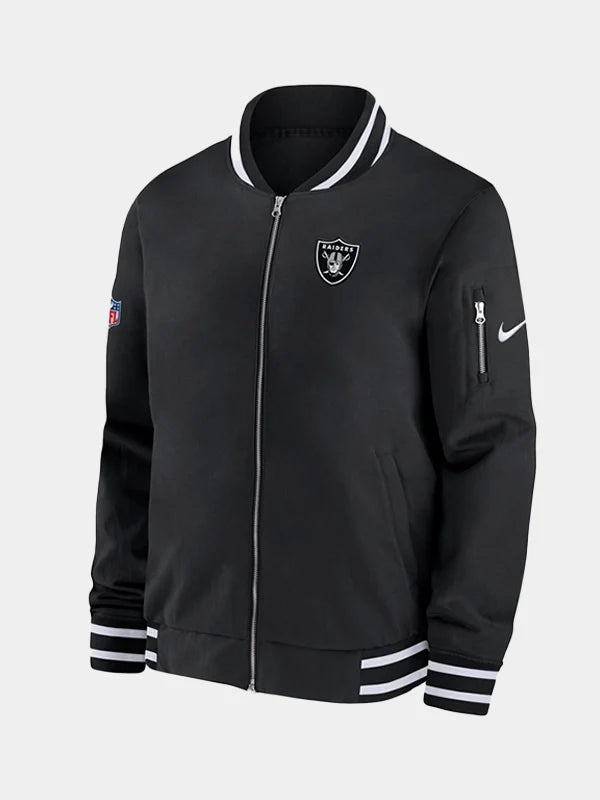 Las Vegas Raiders Coach Bomber Jacket