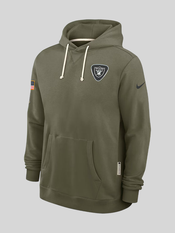 Las Vegas Raiders Salute to Service Hoodie 2025