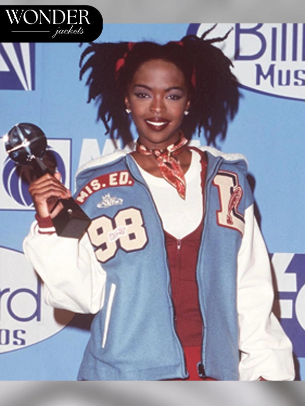 lauryn hill Wool varsity jacket