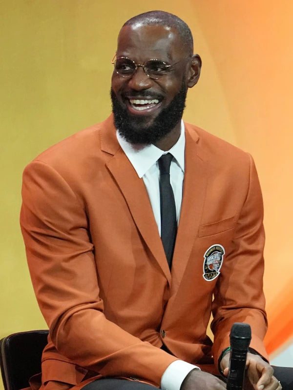 LeBron James Hall Of Fame Orange Jacket