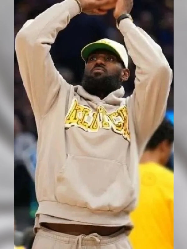 LeBron James Klutch Beige Hoodie