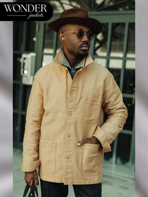 Le Mont St Michel Work Jacket Kraft