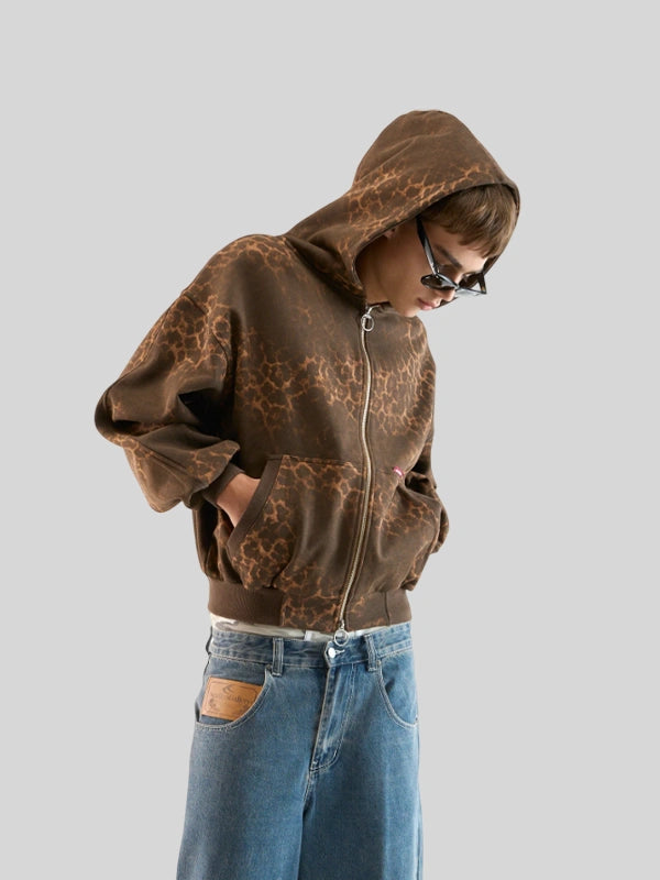 Leopard Print Hoodie