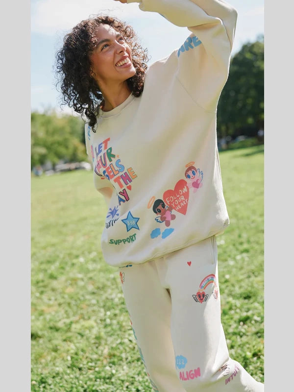 Let Your Angels Lead The Way Sweatshirt