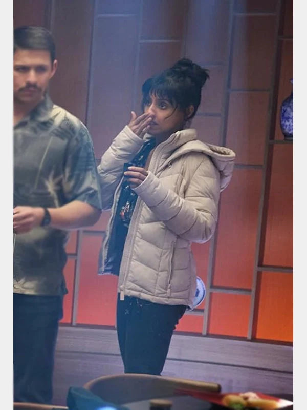 Lila Pitts Hooded Puffer Jacket The Umbrella Academy The Final Season