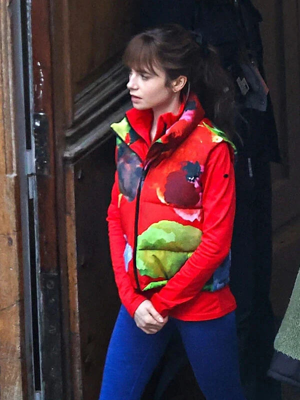 Lily-Collins-Emily-in-Paris-S04-Puffer-Vest