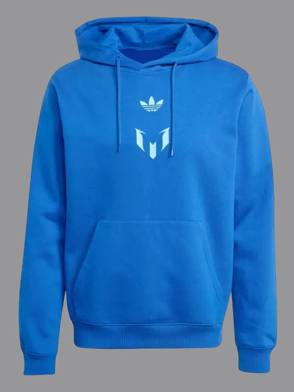Lionel Messi x Adidas Blue Hoodie