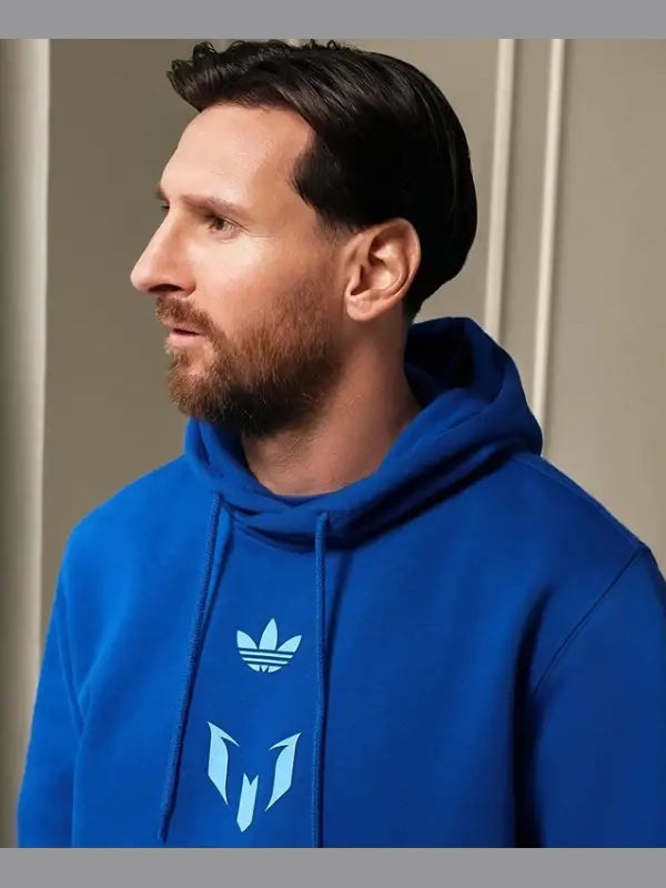 Lionel Messi x Adidas Hoodie Blue